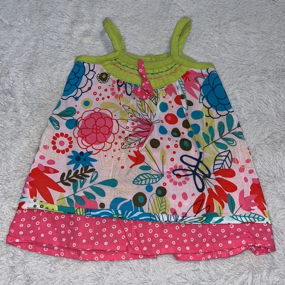 (3 for $10) Canada house colourful dress